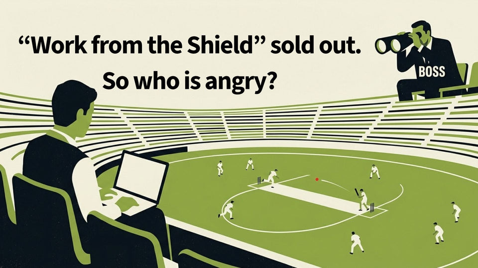Work from the Shield: Cricket Victoria’s $16 remote work ticket