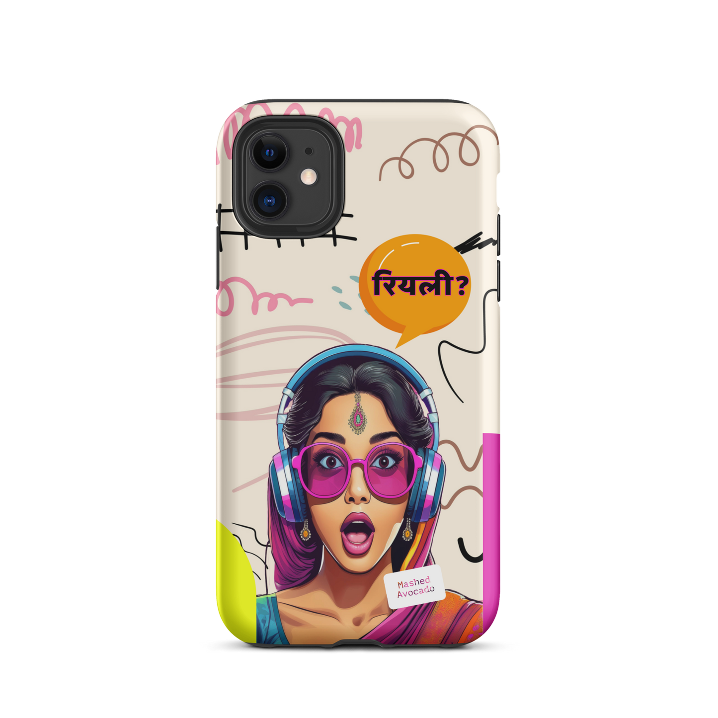 "Really?" iPhone case