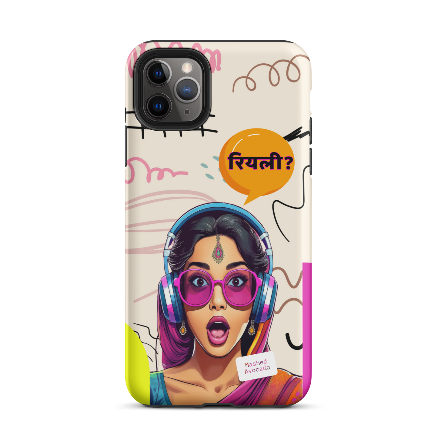 "Really?" iPhone case