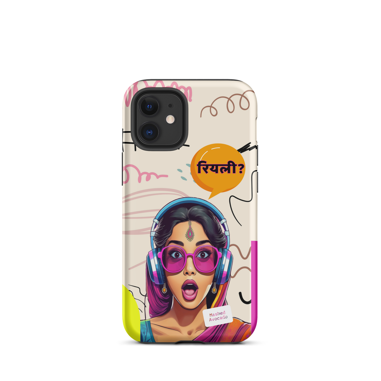 "Really?" iPhone case