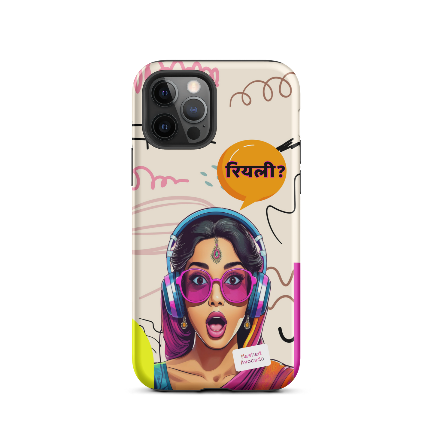 "Really?" iPhone case