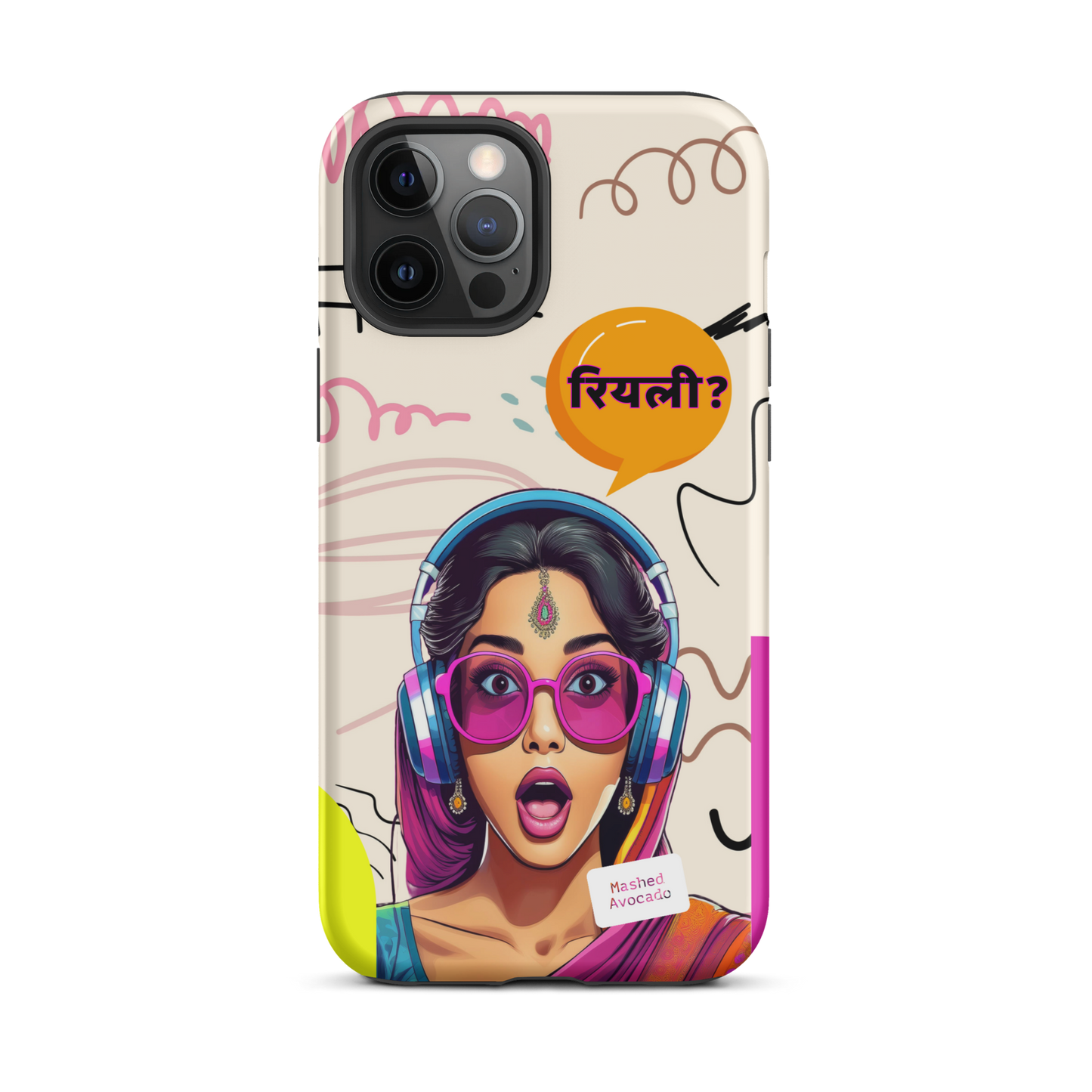 "Really?" iPhone case