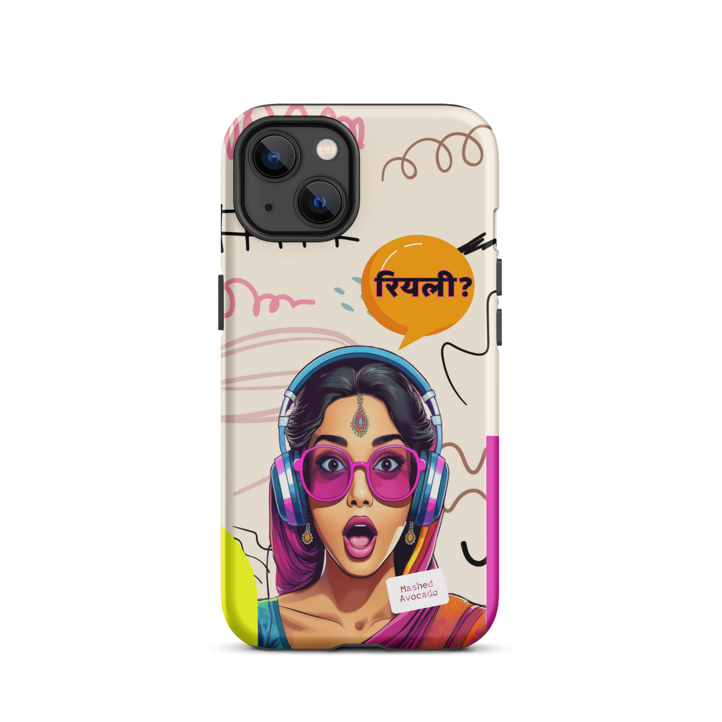 "Really?" iPhone case