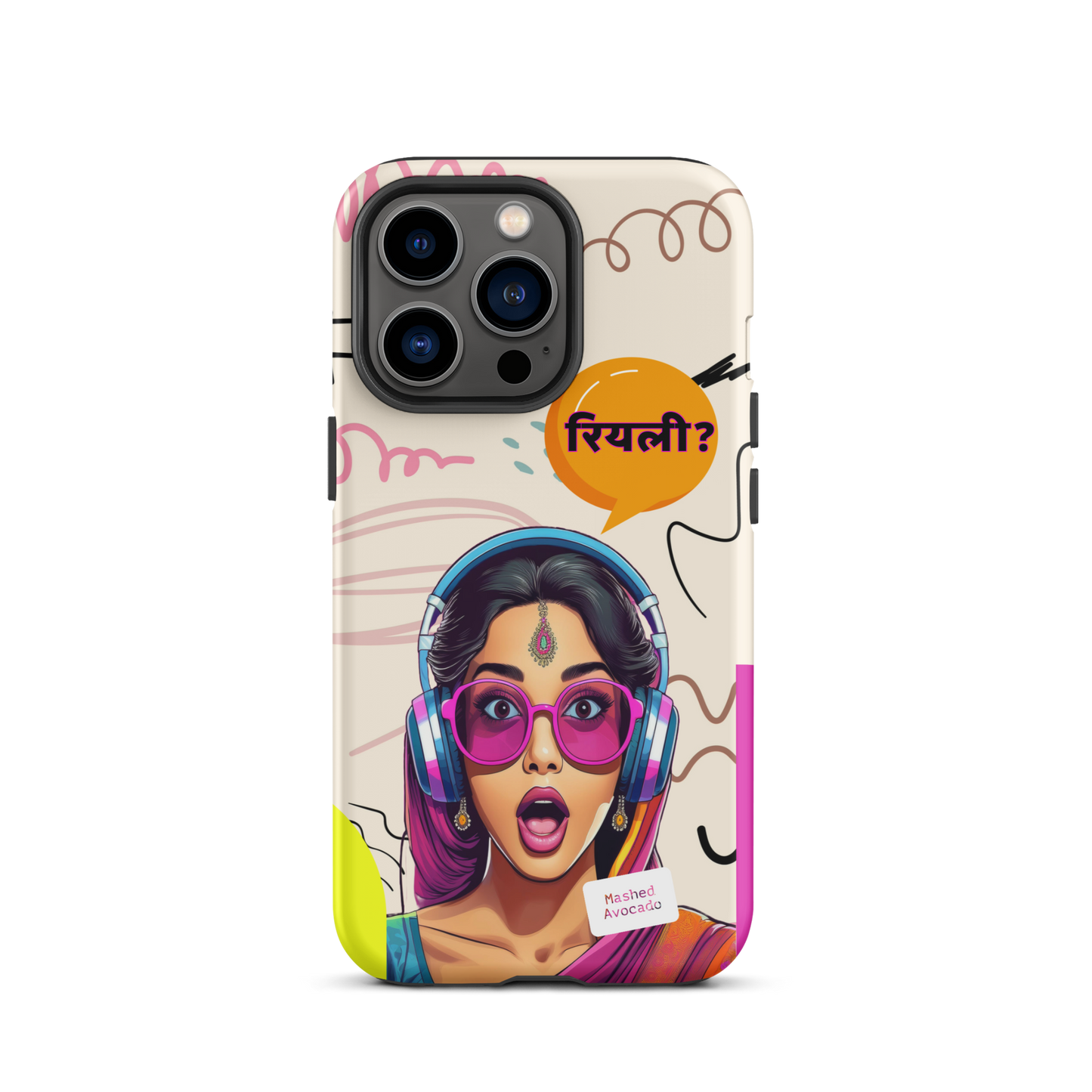 "Really?" iPhone case