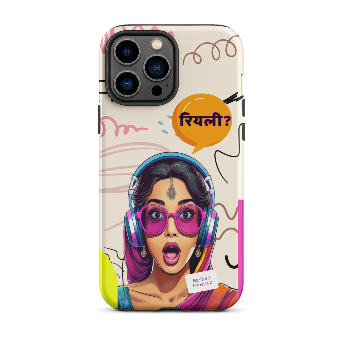 "Really?" iPhone case