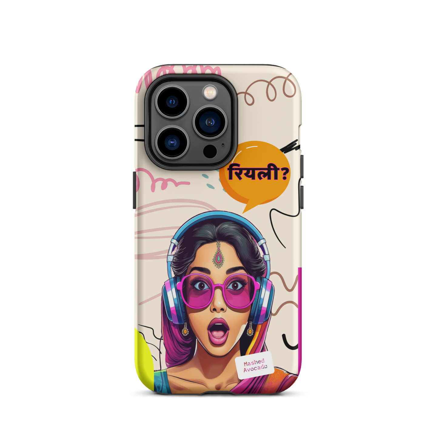 "Really?" iPhone case