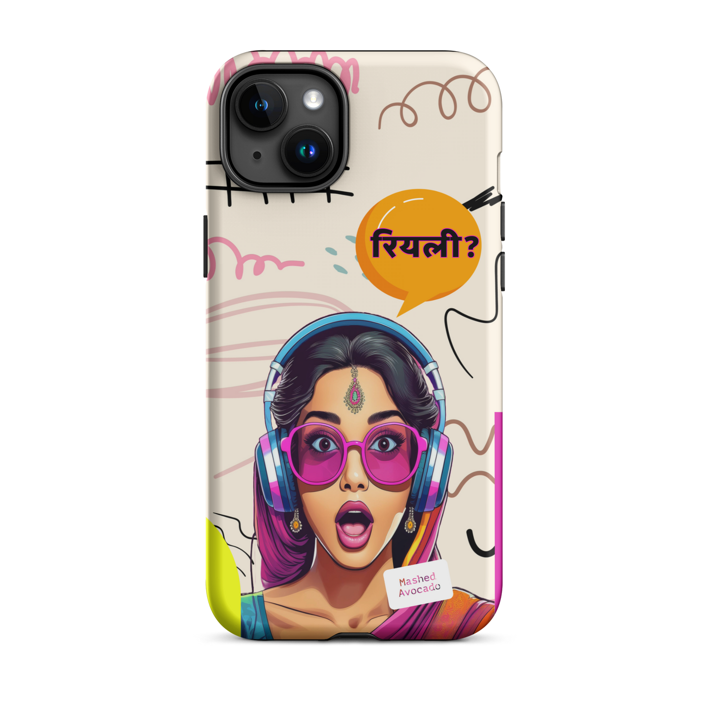 "Really?" iPhone case