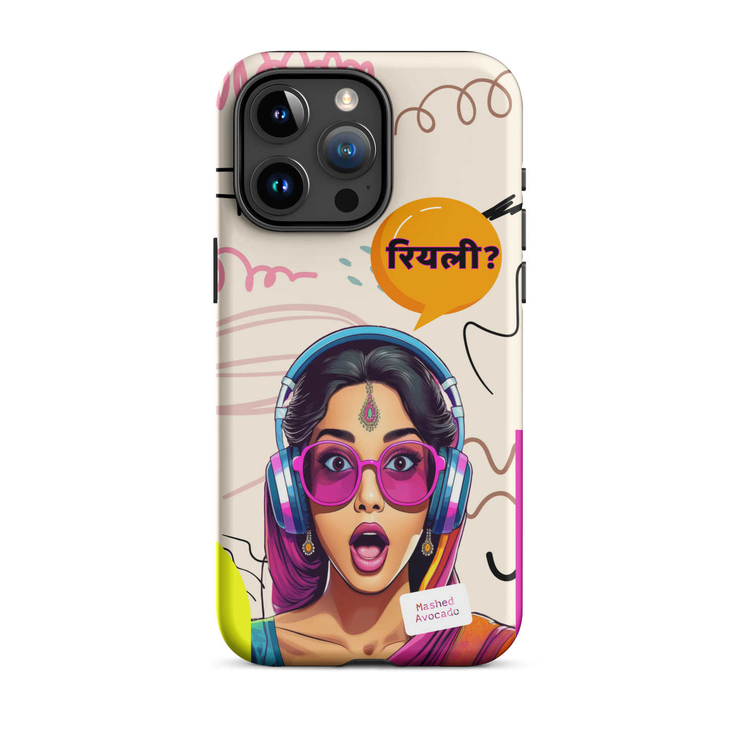 "Really?" iPhone case